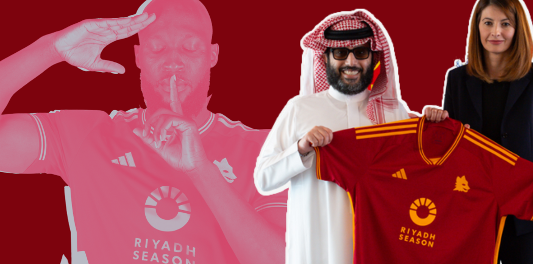 La AS Roma annuncia Riyadh Season come nuovo sponsor di maglia per la  stagione 2023-2024