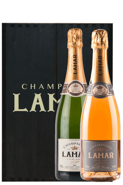 Louis Lamar Brut + Louis Lamar Rosé (Cassetta in Legno)