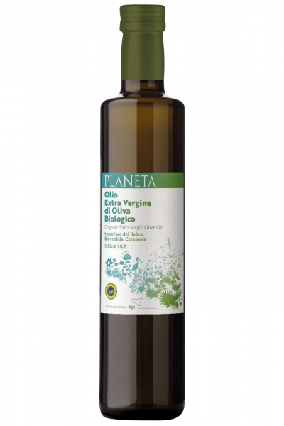 Olio EVO Biologico Sicilia IGP Tradizionale Raccolta 2022 Planeta 50cl