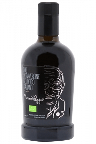 Olio Evo Biologico Nonno Peppe Raccolta 2022 Fratelli Rotella 50cl